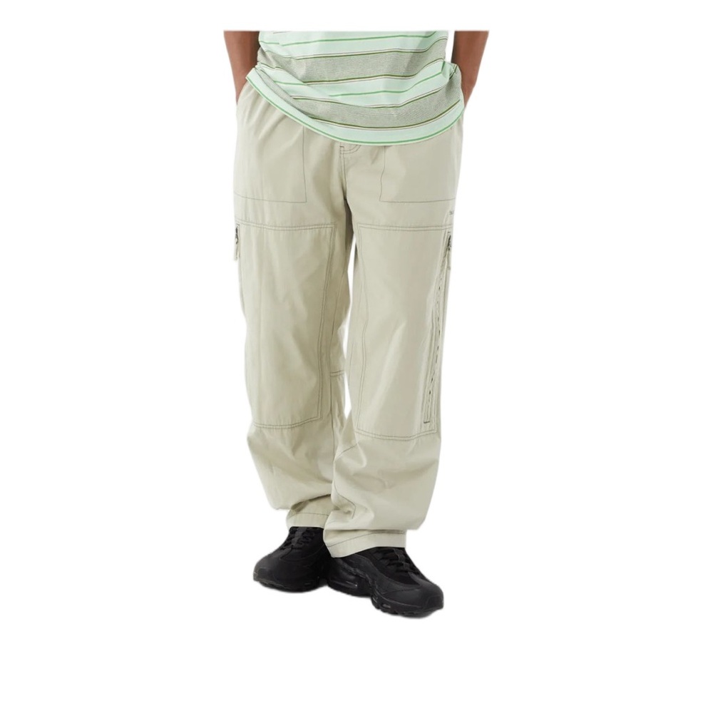 HUF Men's Loma Tech Light Tan Cargo Pants in Bisquit